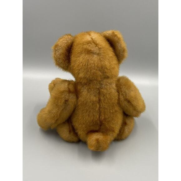 Dan Dee Teddy Bear Brown Mohair Style 12" Plush Collectors Choice Stuffed Animal - Picture 6 of 8